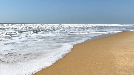 自然海洋实拍壮观大海沙滩海浪视频素材