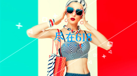 618<strong>快闪</strong>促销<strong>图文</strong>AE模板