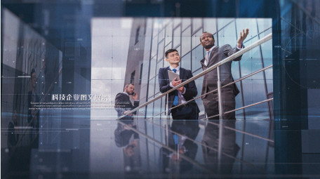 科技<strong>图文</strong>商务三维<strong>图文</strong>AE模板