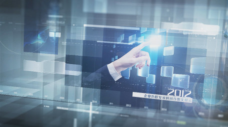 企业发展科技图文AE模板