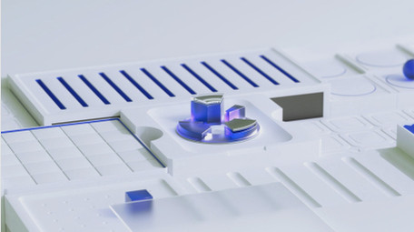 经济金融三维科技片头AE模板