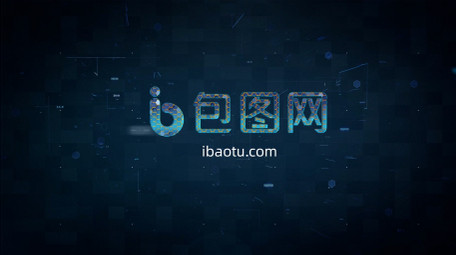 蜂窝状图形动画演示医学科技片头AE模板