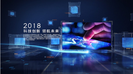 大气商务科技企业宣传时间线宣传AE模板