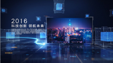 大气商务科技企业宣传时间线宣传AE模板