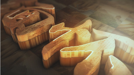 震撼E3D铭记历史图文标题展示AE模板