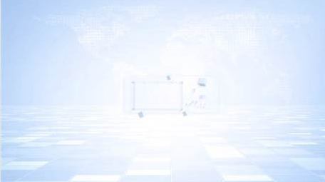 简洁科技感企业图文展示AE模板