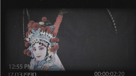 历史老电影效果图文AE模板