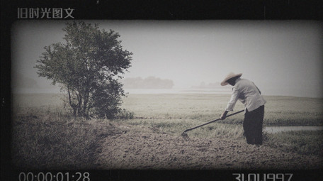 历史老电影效果图文AE模板