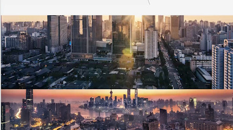 商务清爽简洁科技图文展示幻灯片PR模板