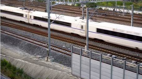 火车运动过程中实拍4K素材