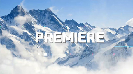 简洁风景<strong>快闪</strong>节奏幻灯片展示<strong>图文</strong>PR模板