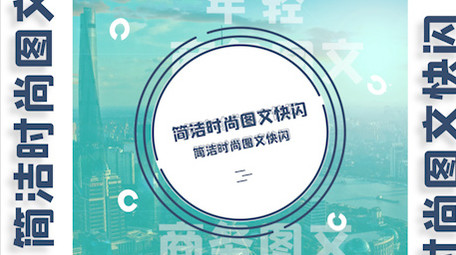 动感节奏嘻哈城市商务<strong>图文快闪</strong>卡点PR模板
