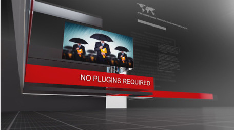 科技感三维大气图文片头AE模板