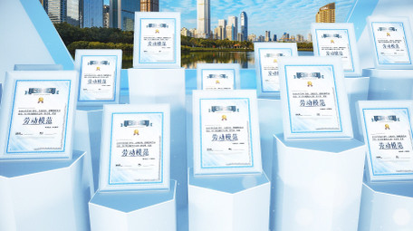 简洁专利证书荣誉图片展示片头AE模板