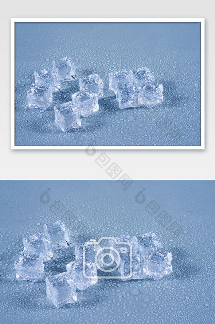 冰块冰镇透明冰块图片图片