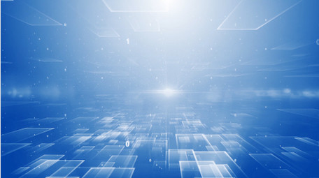 企业科技粒子背景