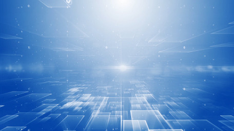 企业科技粒子背景