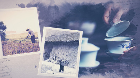 历史水墨图文AE模板