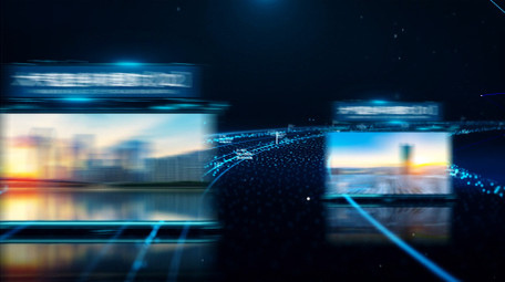 大气科技图文宣传片开场AE模板