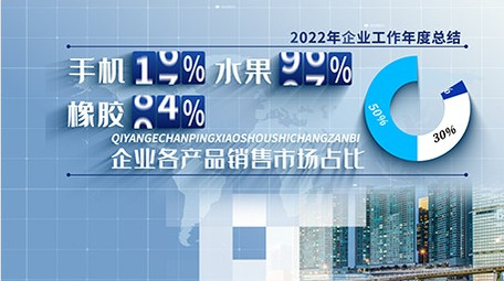 简洁商务<strong>企业</strong>图文数据展示ae模板