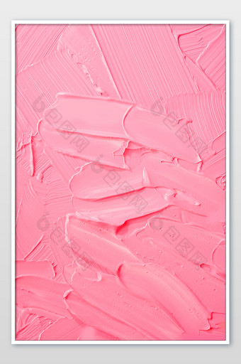 粉红色丙烯颜料单色肌理质感背景图片
