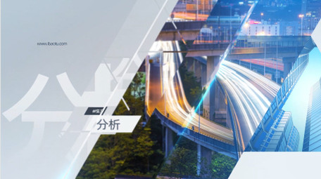 图形转场商务图文展示AE模板