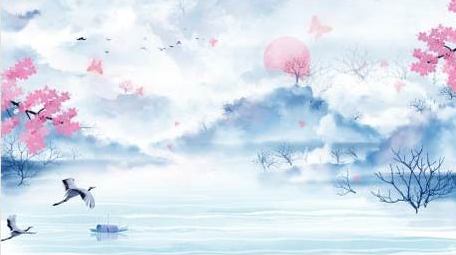 水墨中国古风背景视频