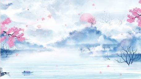 水墨中国古风背景视频