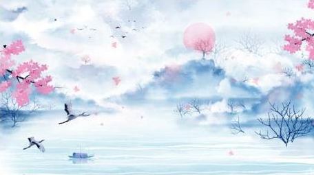 水墨中国古风背景视频