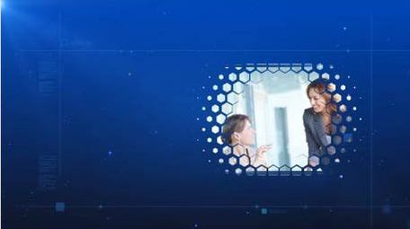 企业科技商务多图文展示AE模板