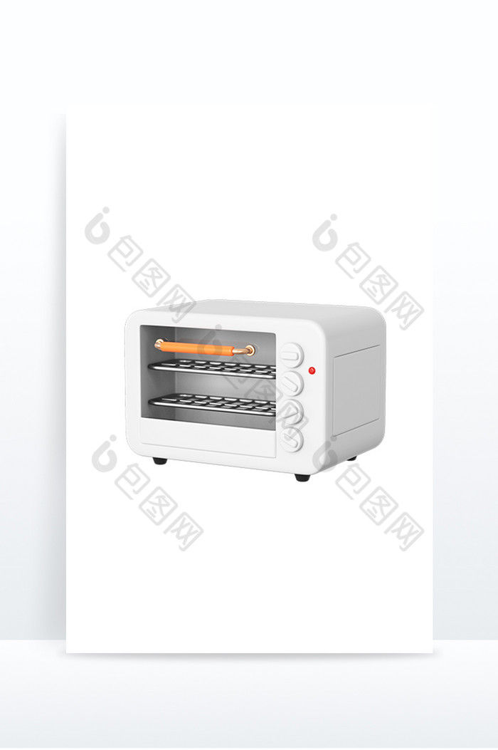 C4D商品家电烤箱元素图片图片