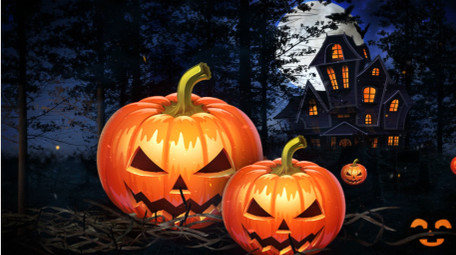 万圣节惊魂狂欢宣传片头AE模板