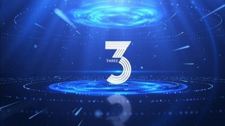 科技企业年会倒计时开场片头