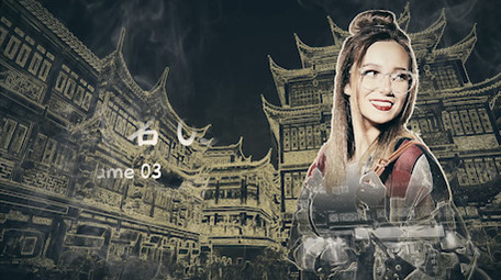 悬疑惊悚暗黑电影片头PR模板