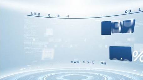 简洁企业数据4k展示AE模板