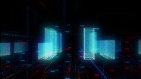 数字科幻空间未来科技感视频素材