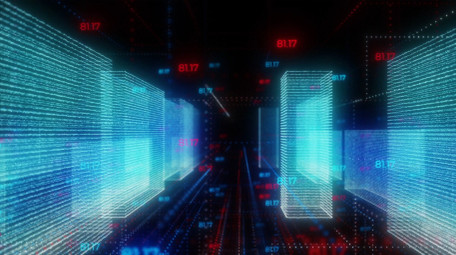 数字科幻空间未来科技感视频素材