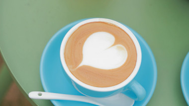 餐饮美食唯美风咖啡展示4K