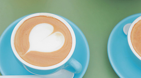 餐饮美食唯美风咖啡展示4K