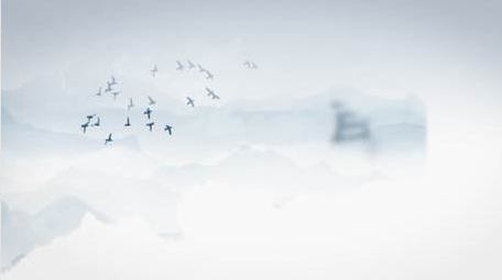 简洁水墨标题4K片头AE模板