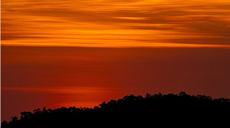 唯美日出太阳延时4K