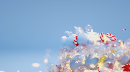 圣诞树唯美片头AE模板