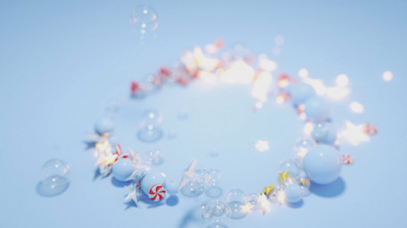 圣诞树唯美片头AE模板