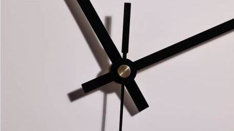 时钟时间流逝延时概念实拍4k