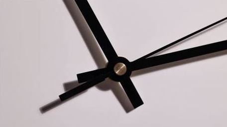 时钟时间流逝延时概念实拍4k