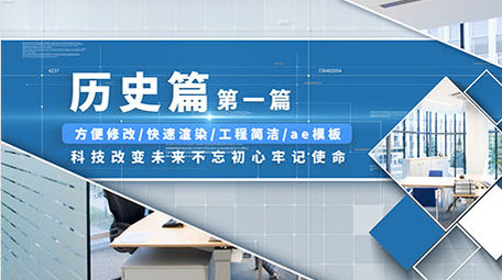 商务图文篇章ae模板展示