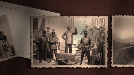 大气复古历史图文AE模板