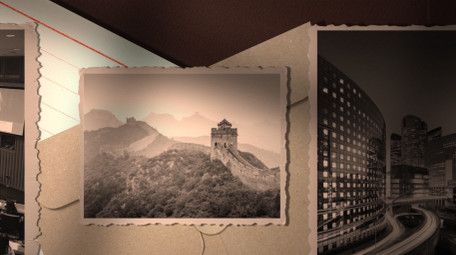 大气复古历史图文AE模板