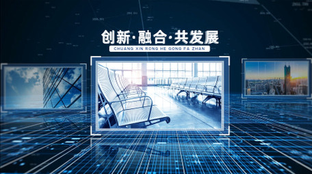 大气商务科技企业宣传片AE模板