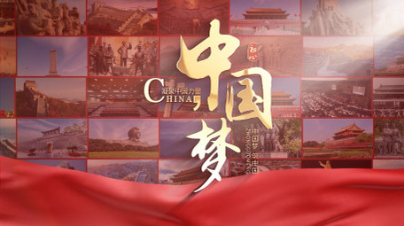 党政文字标题图文片头AE模板